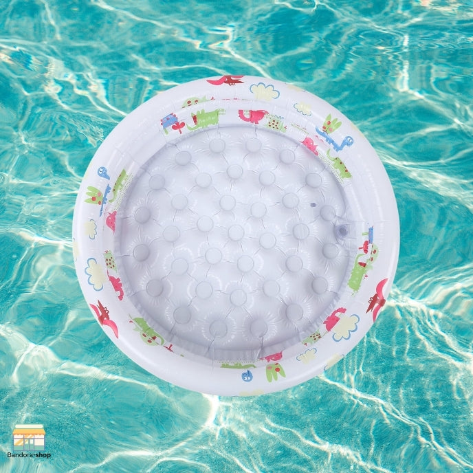 ToddlerTide-Runde aufblasbare Baby Kleinkinder Schwimmbad tragbare aufblasbare Kinder kleine Pumpe Cartoon Dinosaurier Pool Indoor Outdoor